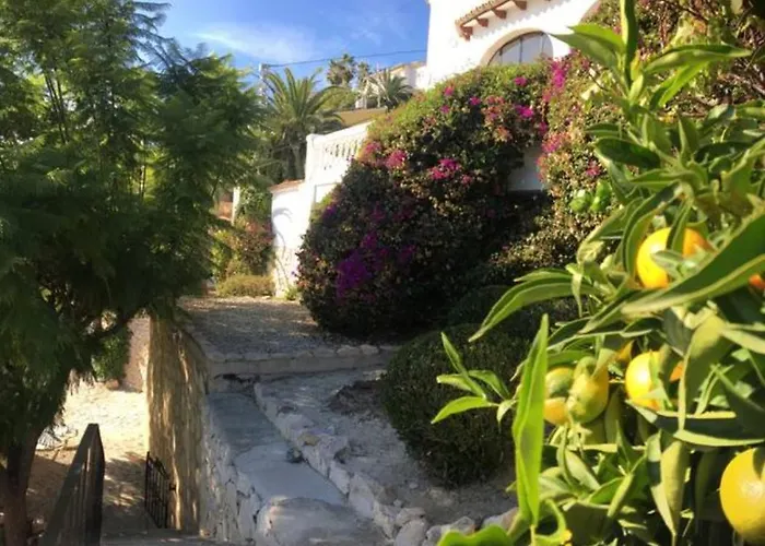 Charming Villa In Montemar With Private, Heated Pool And Sea Views